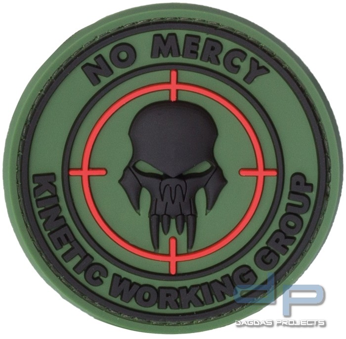 3D Rubber Patch No Mercy Forest