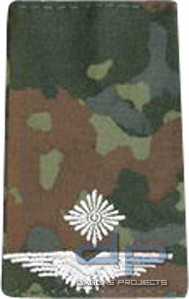 BW Rangschl. Leutnant Luftwaffe Fleck/Silber