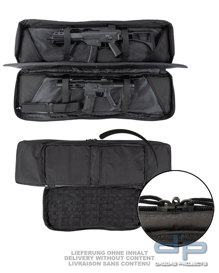 RIFLE CASE DOUBLE SCHWARZ