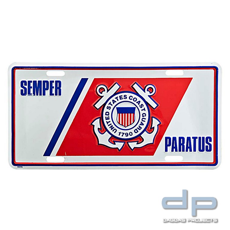Nummernschild Semper Paratus