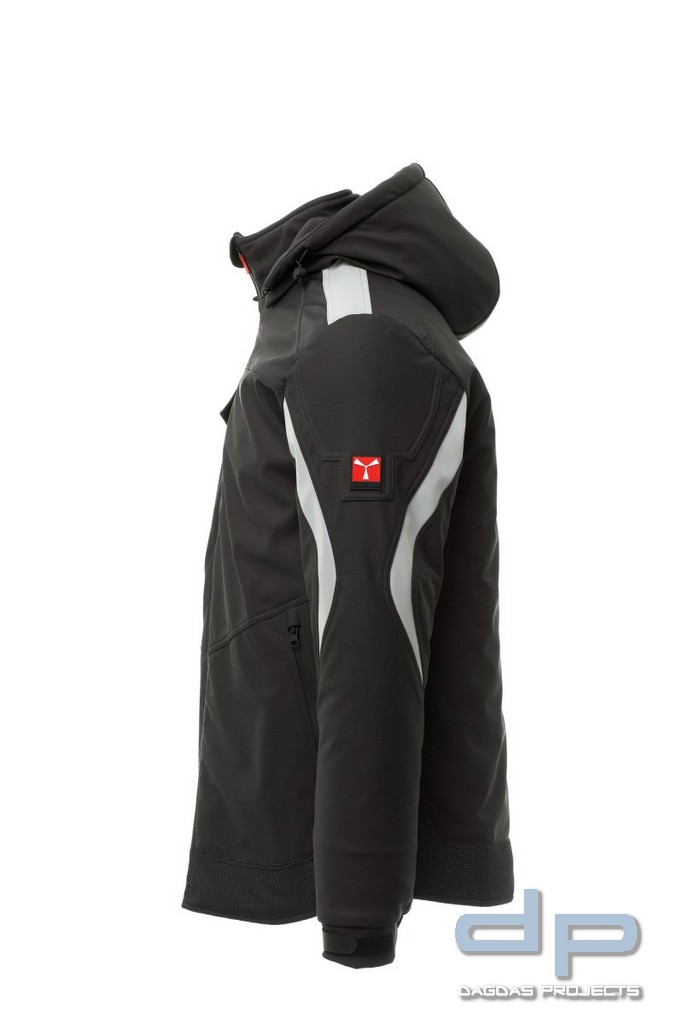 Padded Herren Behörden Softshelljacke ''WONDER PAD'' in verschiedenen Farben mit Aufdruck nach Wunsc