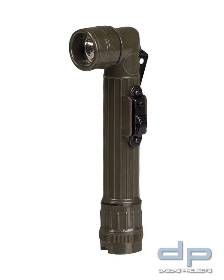 US Winkeltaschenlampen oliv VPE 5
