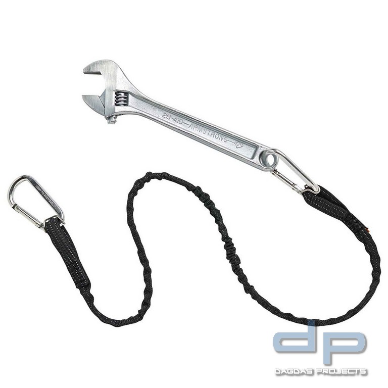 Ergodyne Zweifachkarabiner - Squids 3110 in lemon und schwarz