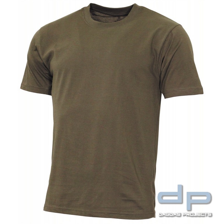 US T-Shirt, "Streetstyle", oliv, 140-145 g/m²