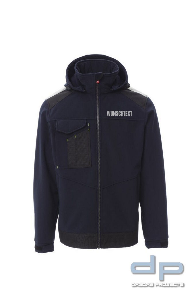 Payper Behörden Softshell Jacke "PERFORMER 2.0" in verschiedenen Farben mit Aufdruck nach Wunsch
