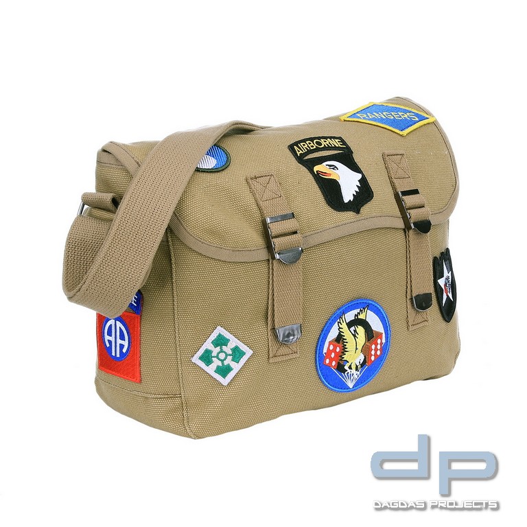 Leinentasche WWII Embleme