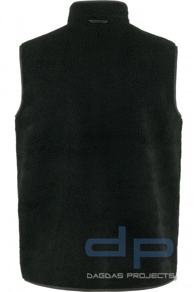 FJÄLLRÄVEN VARDAG PILE FLEECE VEST OUTDOOR- FLEECEWESTE BUCKWHEAT BROWN-LAUREL GREEN