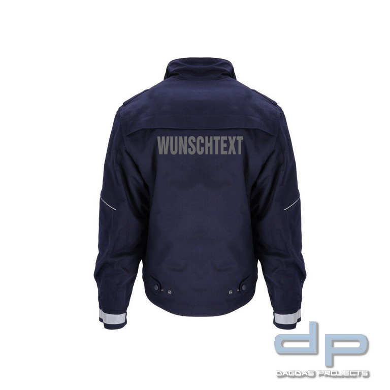 ETZEL® DIENSTBLOUSON NRW mit Aufdruck nach Wunsch in Reflex Silber