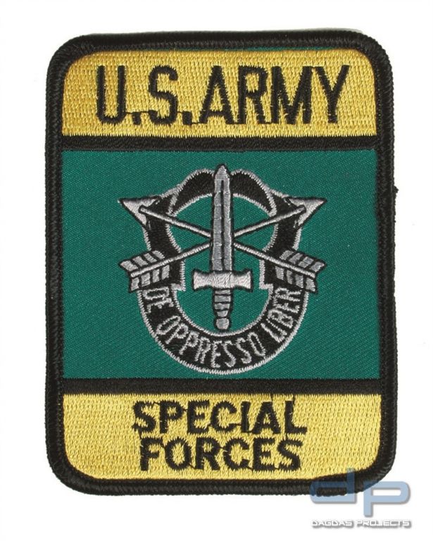 US ZUGEHÖRIGKEITSABZ. TEXTIL SP.FORCES 10 Stück