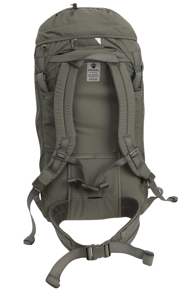 SNIGELDESIGN MISSION BACKPACK 2.0 / 50 LITER