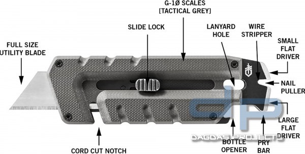 GERBER PRYBRID UTILITY MULTITOOL (HYBRID WERKZEUG)