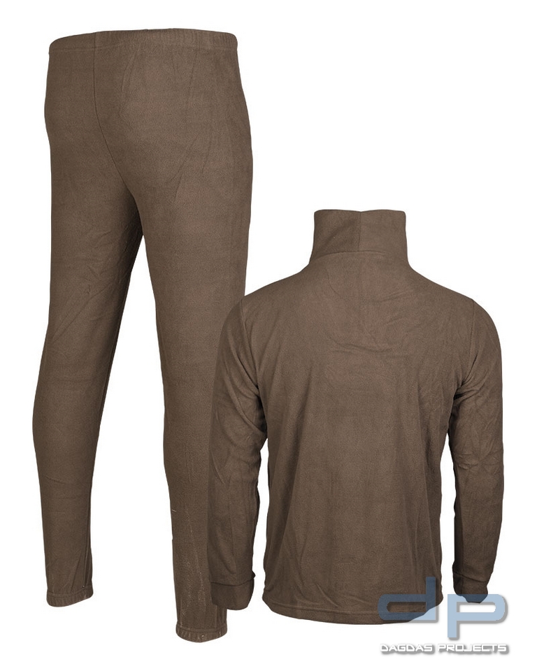 UNTERWÄSCHE THERMOFLEECE RUNDH.OLIV VPE 2