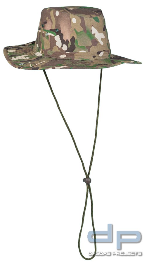 MIL-TEC BUSCHHUT MIT DRUCKKNOPF