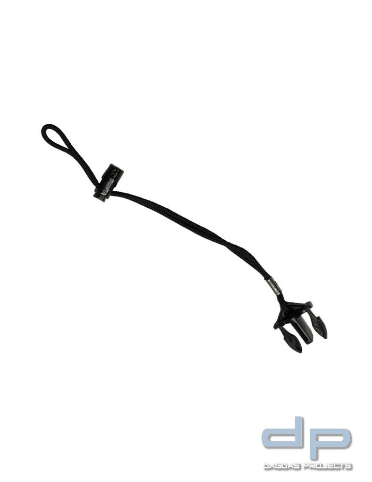 GearKeeper® Ersatzstecker groß (männl. Teil) mit langer Schnur und Kordelstopper