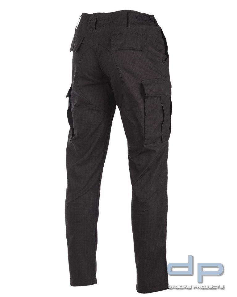 US BDU FELDHOSE R/S ′SLIM FIT′ SCHWARZ