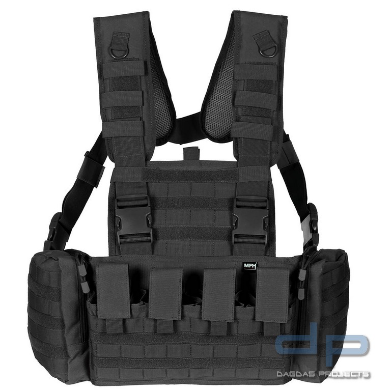 Chest Rig, "Mission", schwarz