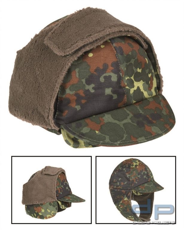 BW WINTERMÜTZE FLECKTARN GEBRAUCHT VPE 10