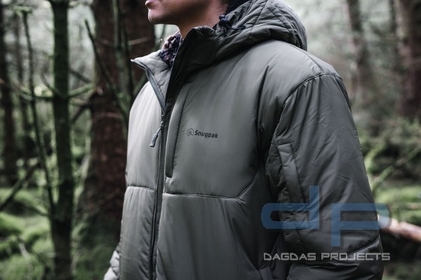 SNUGPAK TOMAHAWK WINTERJACKE OLIV - EXTREMBEREICH -20 GRAD