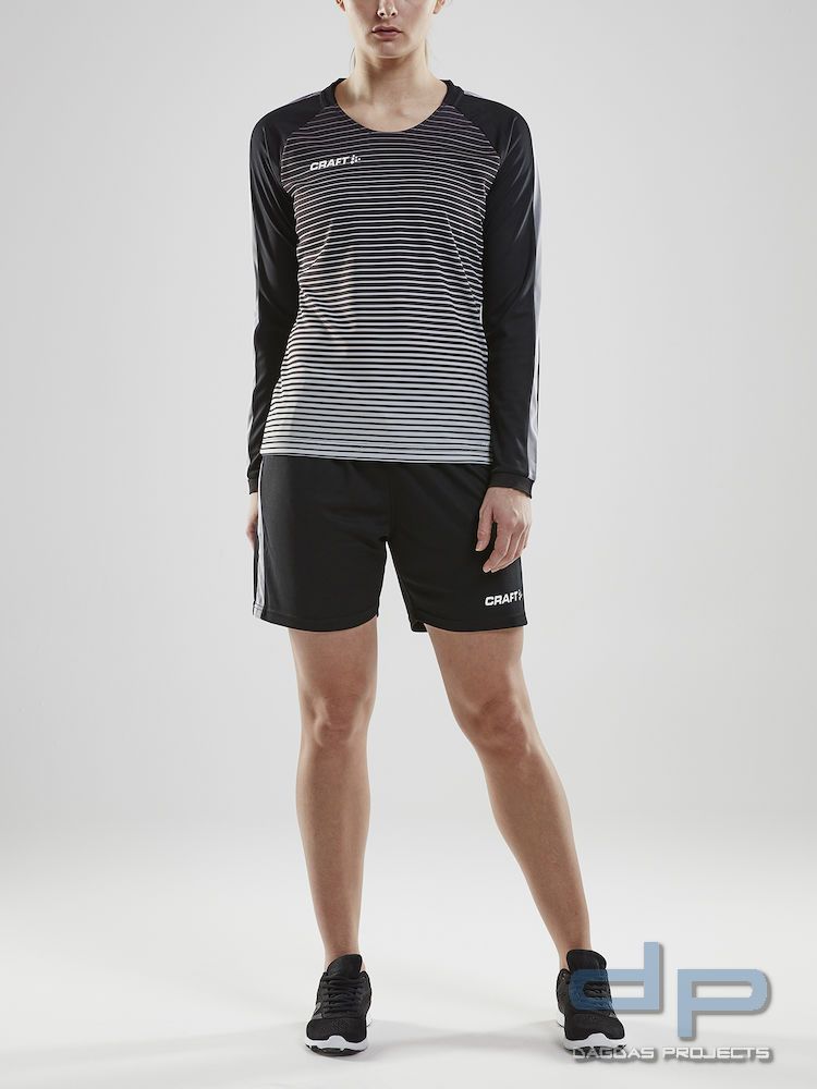 Trikot Pro Control Stripe langarm Jersey Damen in verschiedenen Farben
