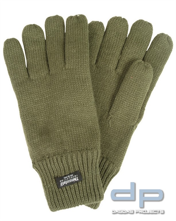 FINGERHANDSCHUHE PAN THINSULATE™ OLIV VPE 12