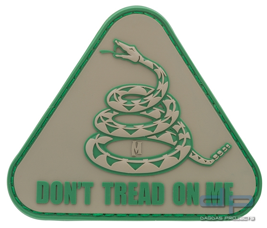 Maxpedition Rubber Patch DON'T TREAD ON ME Arid