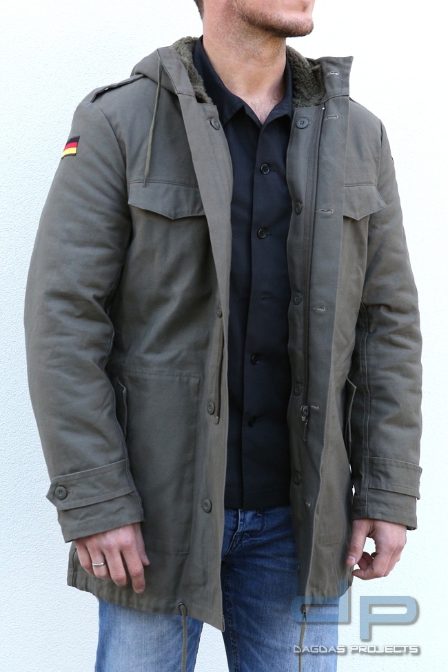 BW Parka Flag in verschiedenen Farben