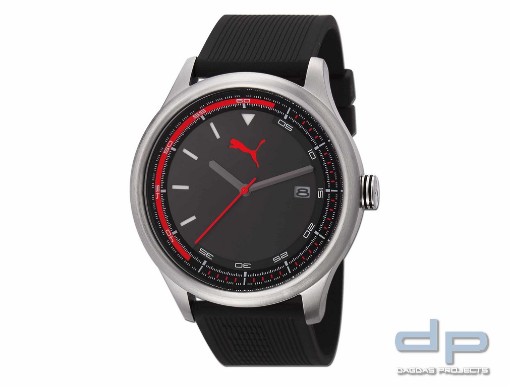 Puma Wheel – XL Silver Black