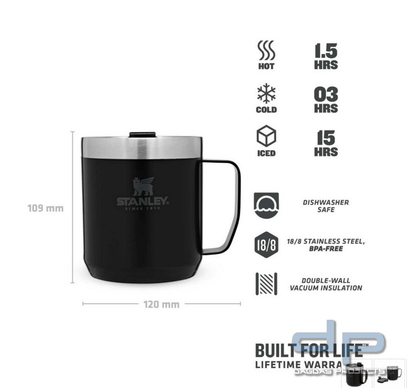 CLASSIC CAMP MUG in verschiedenen Farben