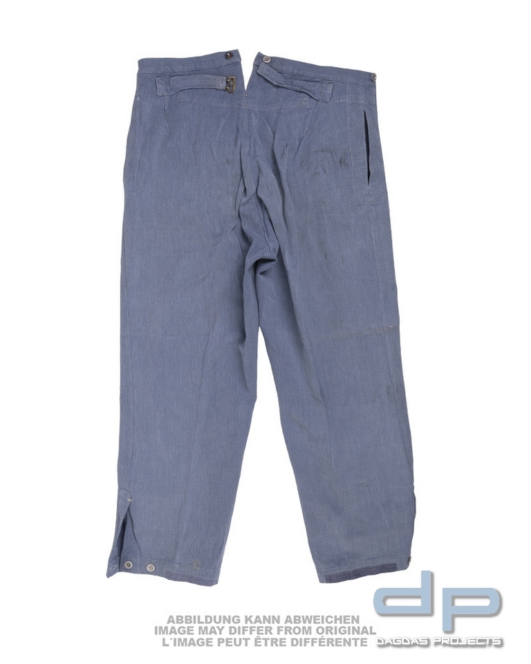 SCHWEIZ.WORK PANTS JEANSBLAU GEWASCHEN A.A.GEBR. VPE 5