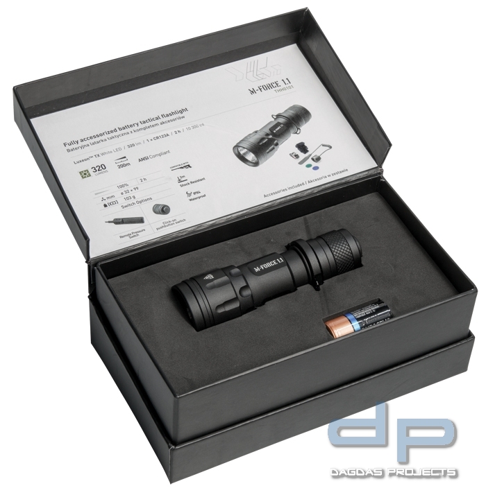 Mactronic M-Force 1.1 Taschenlampe 320 Lumen