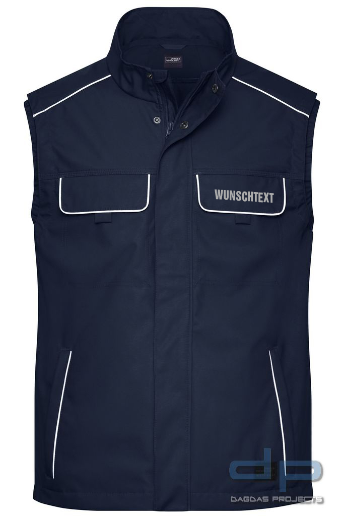 Softshell Light Weste dp S-Serie in verschiedenen Farben mit Wunschaufdruck