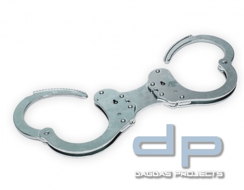 Handschelle Rigid Double Lock inkl. 2 Schlüssel (Edelstahl)