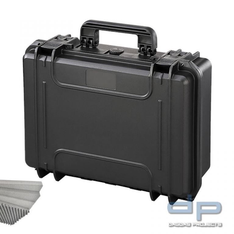 Hartschalenkoffer Modell MAX 430 schwarz, mit Schaumeinlage