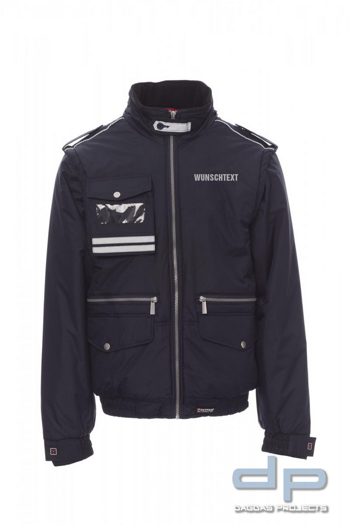 Payper Behördenjacke "LANCER" in verschiedenen Farben mit Aufdruck in Reflex Silber