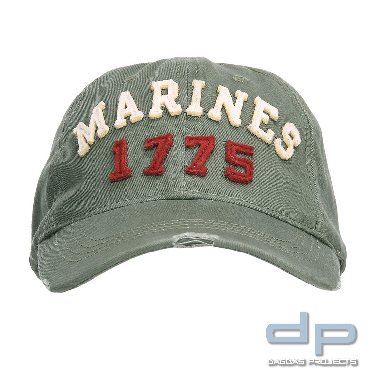 Baseball Cap Stone-Washed Marines 1775