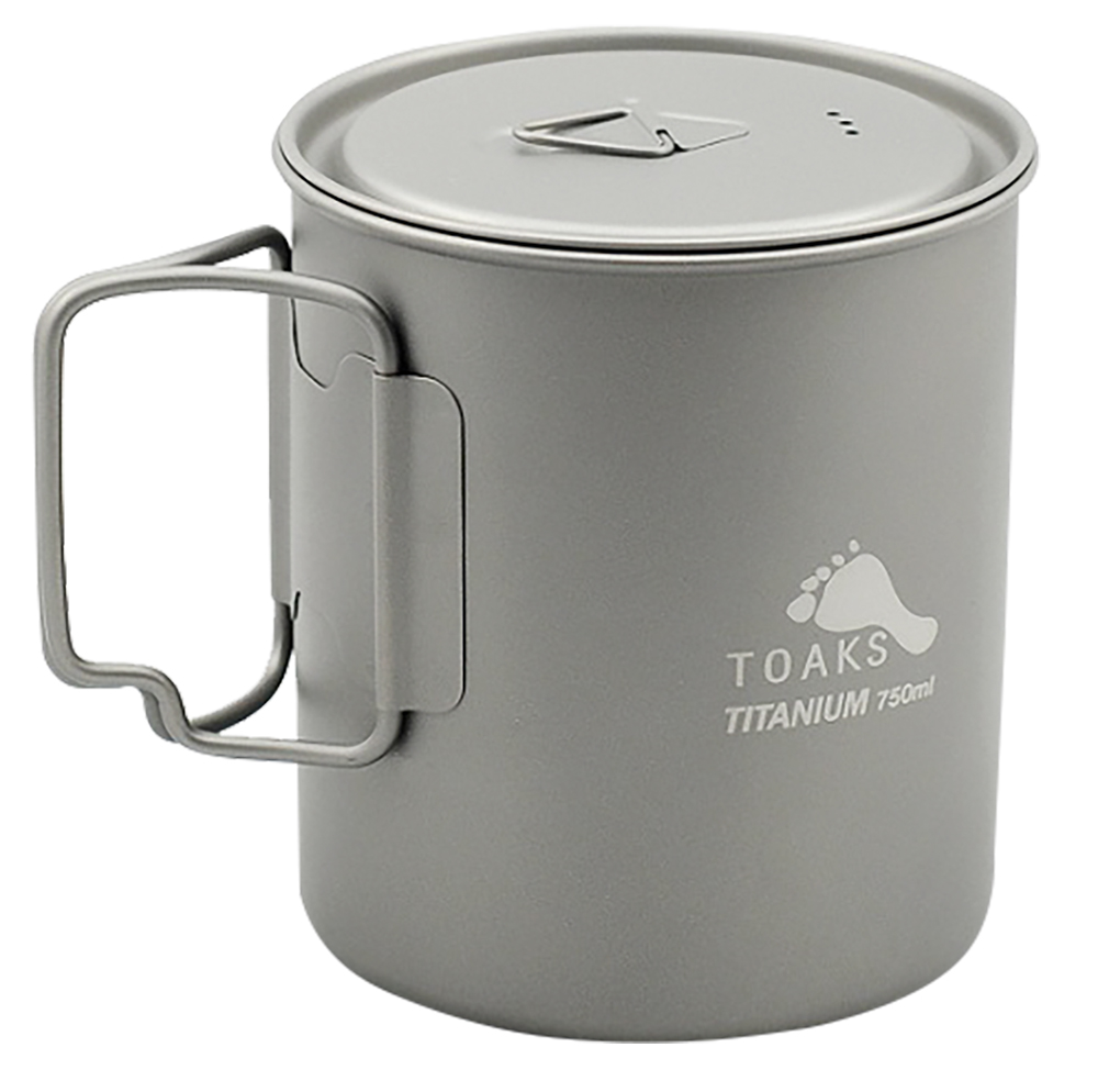 Toaks Titanium Pot 750 ml mit Deckel