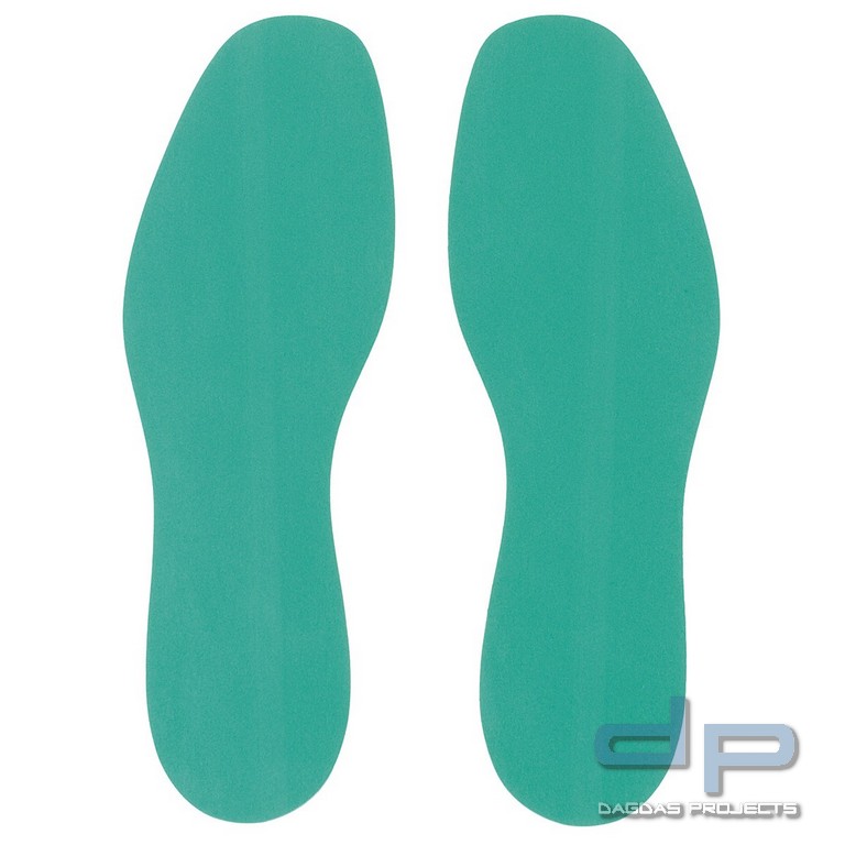 Einlegesohlen, grün, universal, zuschneidbar, neuwertig VPE 10