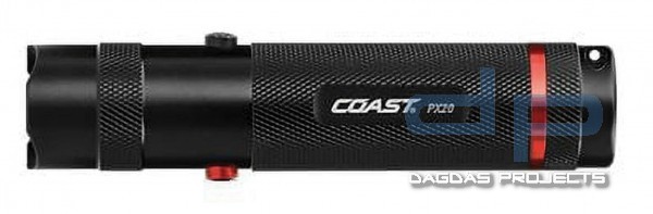 COAST PX20 Taschenlampe (315 Lumen, Dual Color)