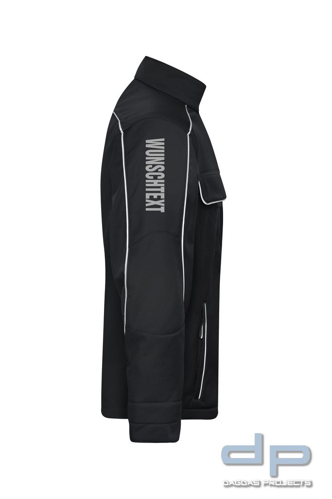 Jacke Softshell dp S-Serie Farbe schwarz Größe M