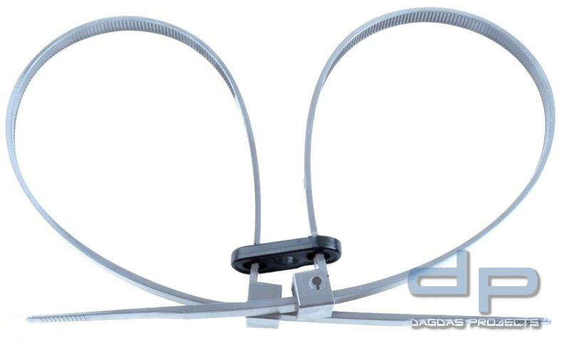 Verbindungsstück für Plastikfessel Key Cuff schwarz