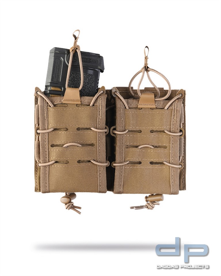 MAG.TASCHE OPEN TOP FLEX DOUBLE DARK COYOTE VPE 5