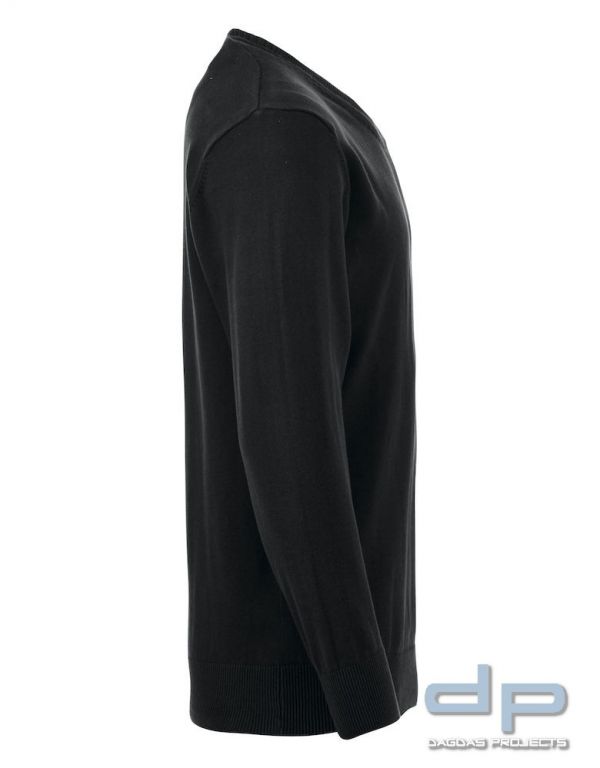 Herren Strickpullover V-Ausschnitt 100 % Baumwolle in verschiedenen Farben