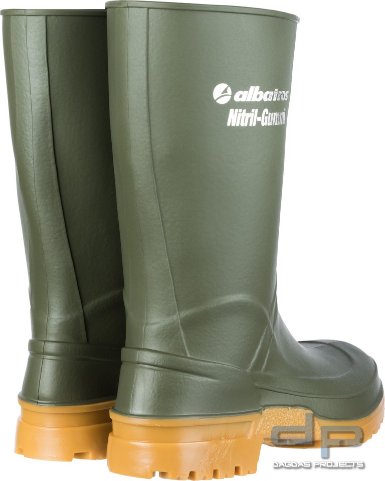 GUARDIAN MID GREEN // NITRILGUMMISTIEFEL