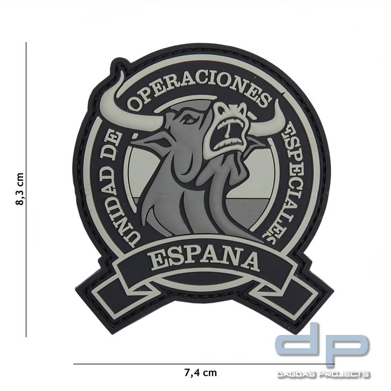 Emblem 3D PVC Espana grau