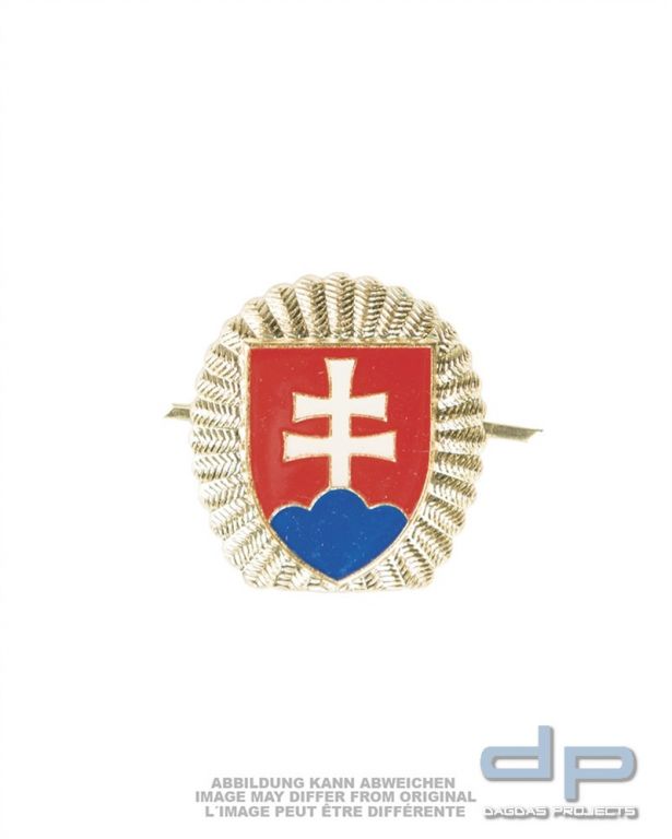 CZ MÜTZENABZEICHEN SILBER/GOLD GEBR. VPE 20