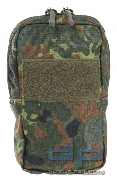 LINDNERHOF MULTI-TASCHE SENKRECHT MX054 MITTEL FLECKTARN