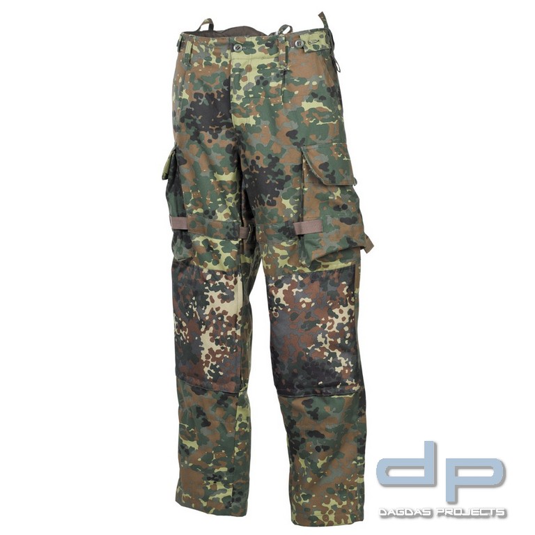 BW Kampfhose, Einsatz/Übung, flecktarn
