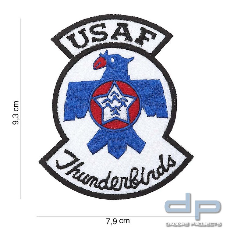 Emblem Stoff USAF Thunderbird