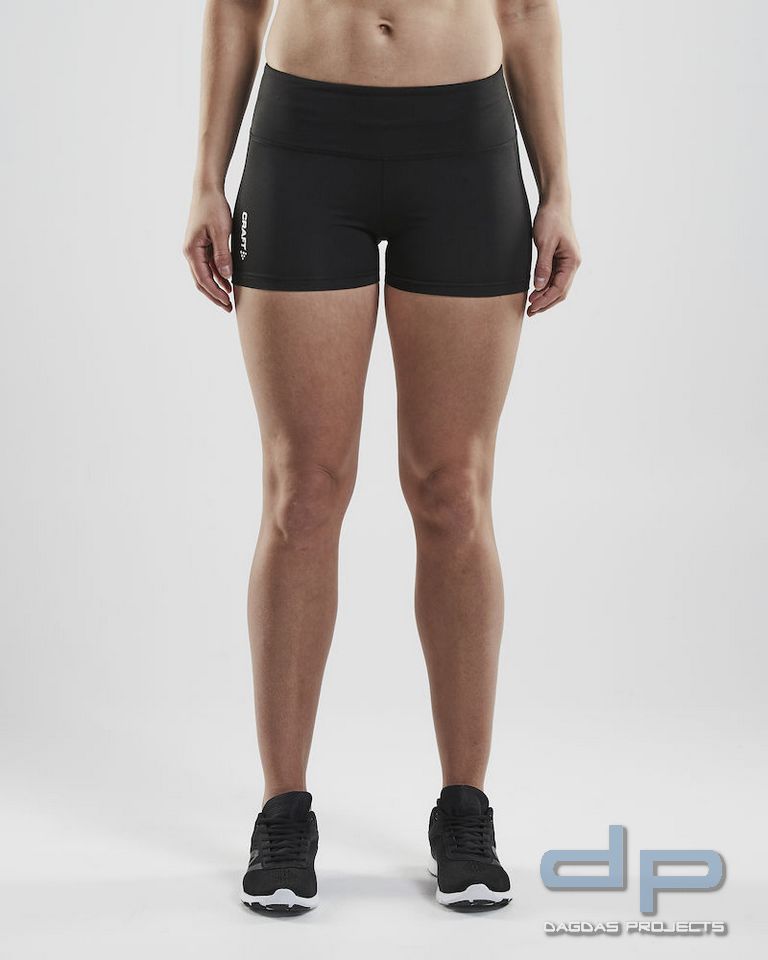Craft Rush Hot Pant für Damen in Schwarz