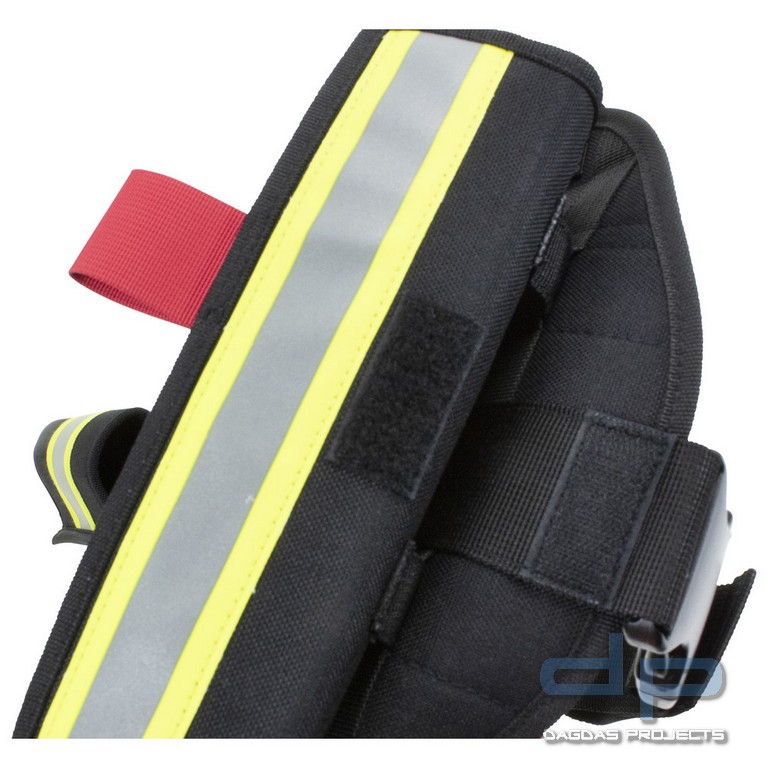 Dönges Feuerwehr-Beiltasche, verstellbar mit Beinfixierung